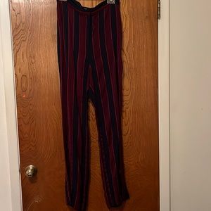 Express Wide Leg Super High Rise Pants